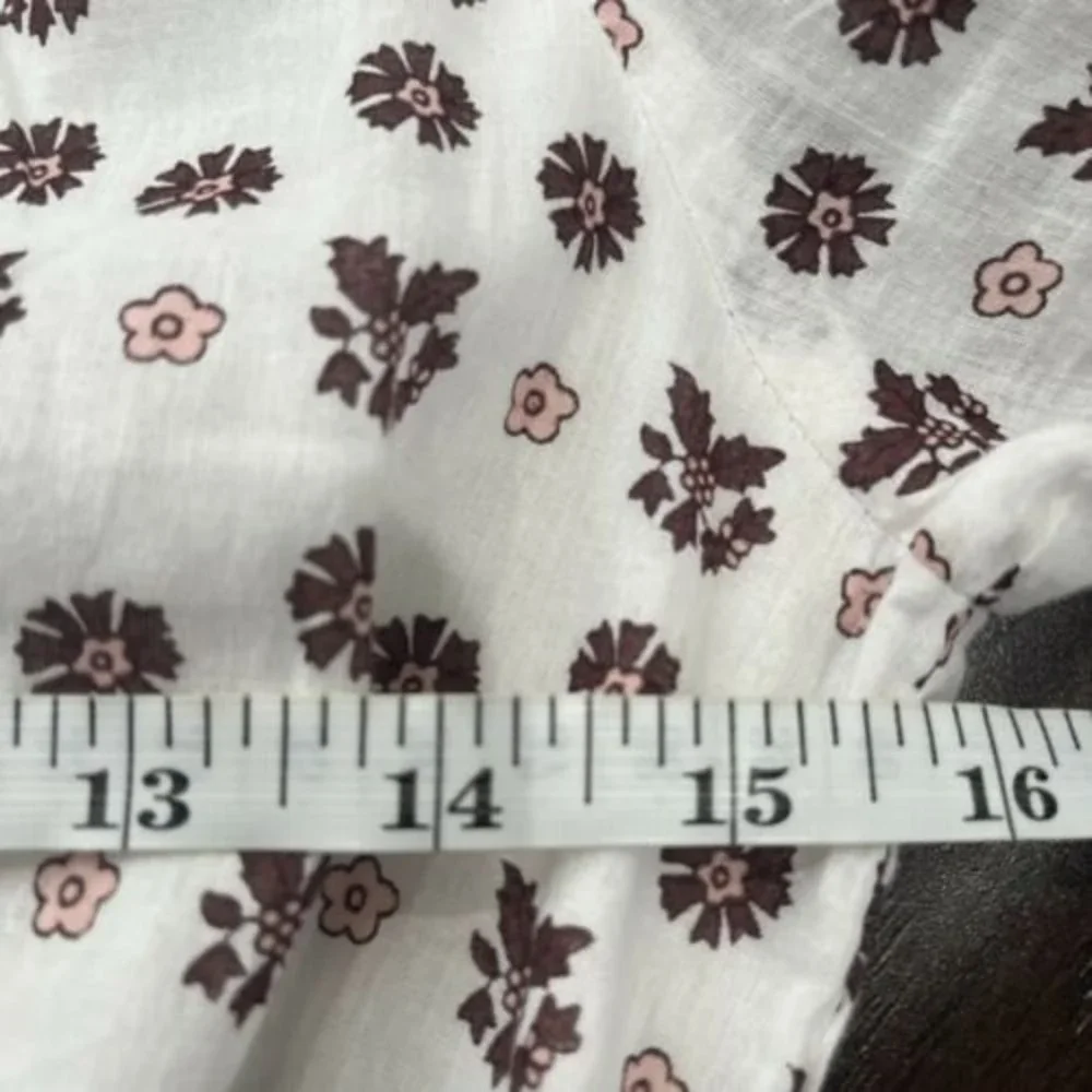 Cleobella White and Brown Midi Dress - Picture 11 of 14